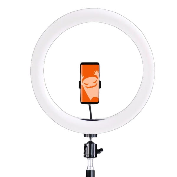 Vlogging Stick Video Kit LED-Beleuchtung und Bodenständer