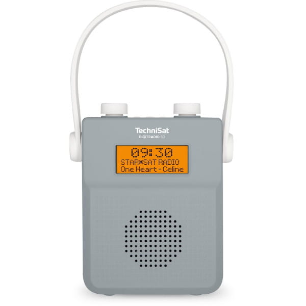 DIGITRADIO 30 DAB+ Radio Duschradio Wasserdicht Bluetooth RDS LCD