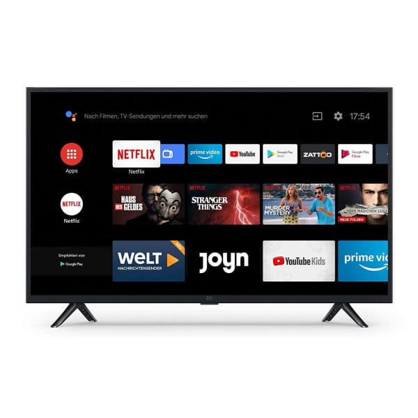 Mi Smart TV 4A 32&quot; (HD LED Smart TV, Triple Tuner, Android TV 9.0, Fernbedienung mit Mikrofon, Amazon Prime Video und Netflix) B-Ware